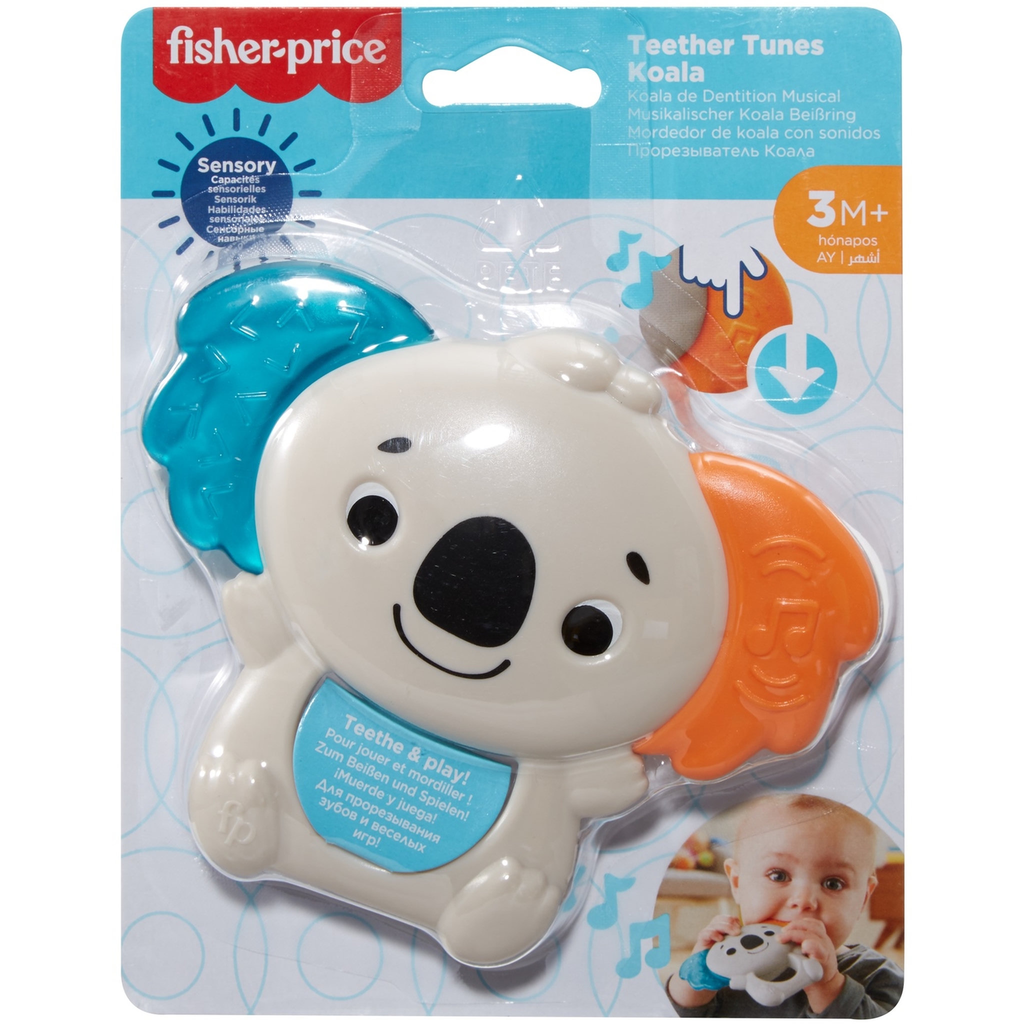 Voir la diapositive 4 : Fisher price Koala de dentition musical