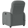 Voir la diapositive 5 : VIDAXL Fauteuil de massage inclinable Gris fonce Tissu