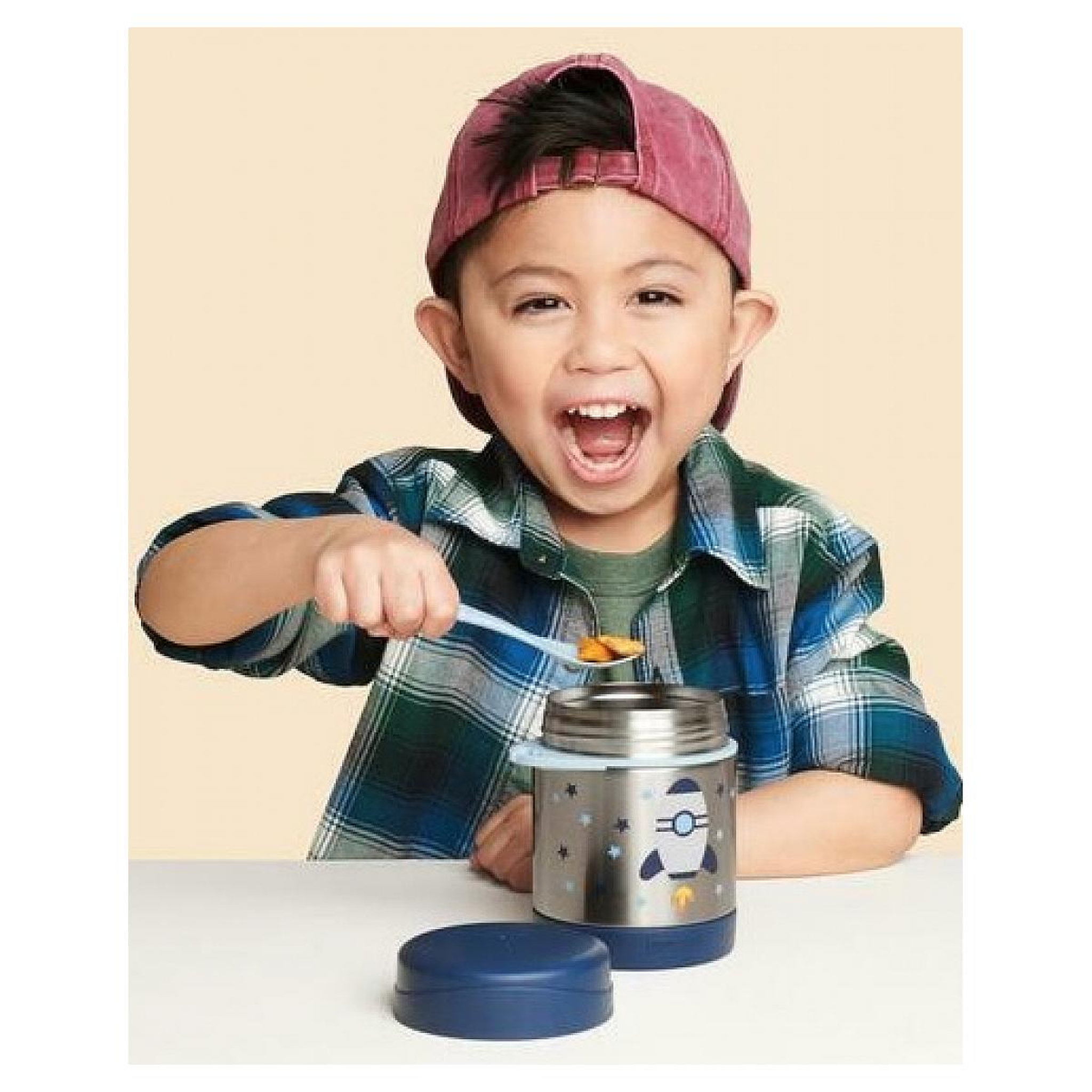 Voir la diapositive 3 : Hape Boite thermos repas Rocket