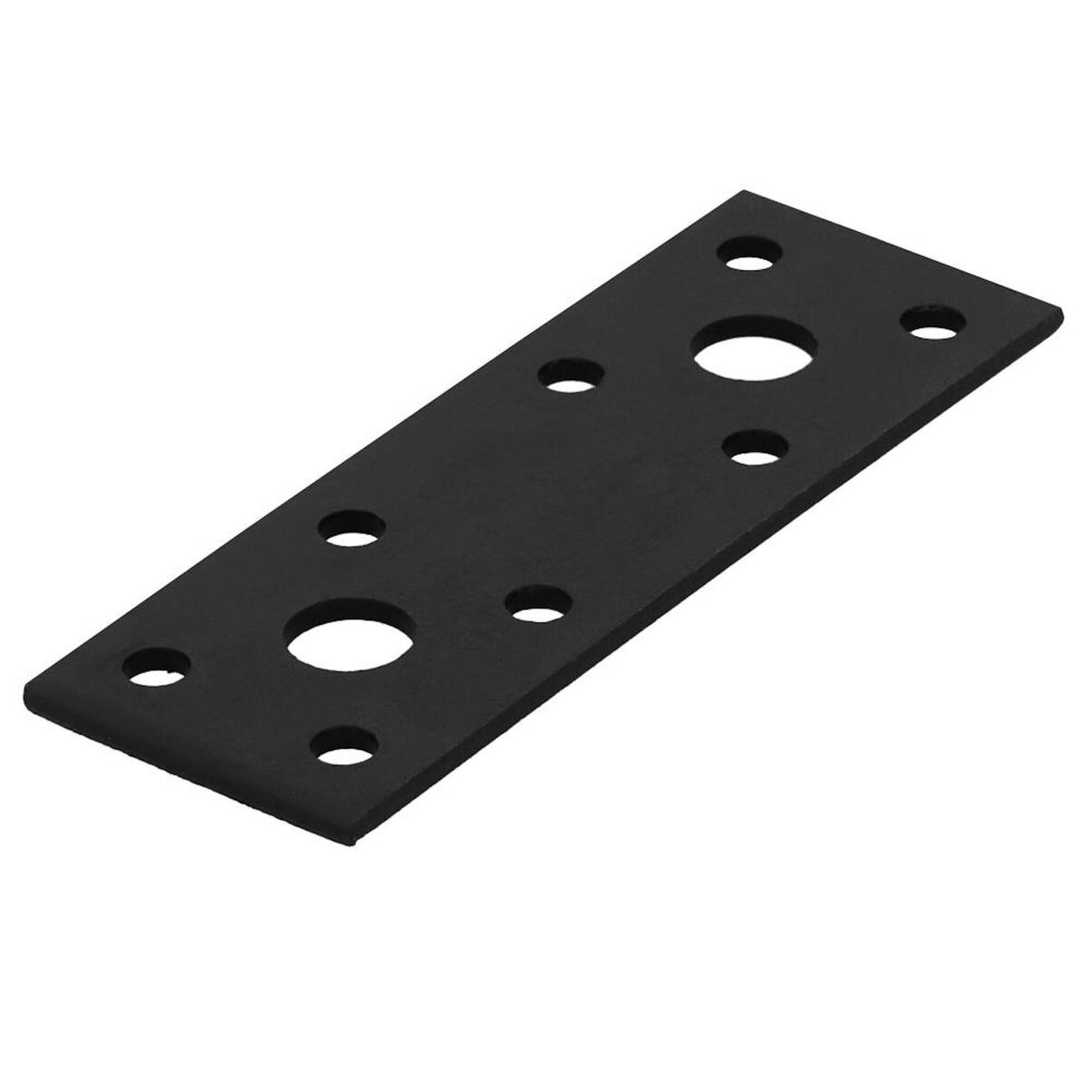 SUKI Patte d'assemblage en T acier zingué noire Magnodur 35x100, SUKI