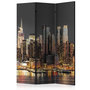 Voir la diapositive 1 : Paris Prix Paravent 3 Volets  New York at Twilight  135x172cm