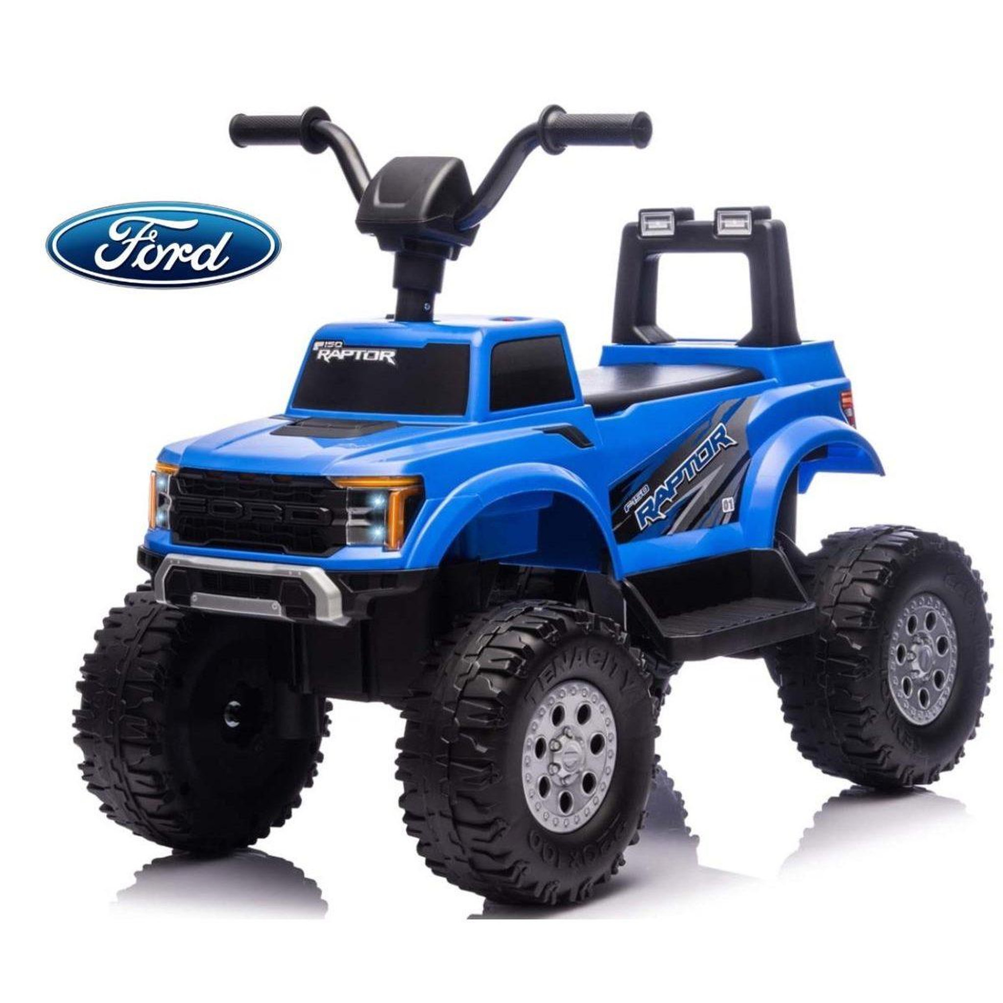 Voir la diapositive 4 : MILLY MALLY Voiture électrique  ford f-150 raptor bleue - 2 moteurs
