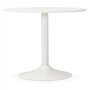 Paris Prix Table d'Appoint Design  Vanta  90cm Blanc
