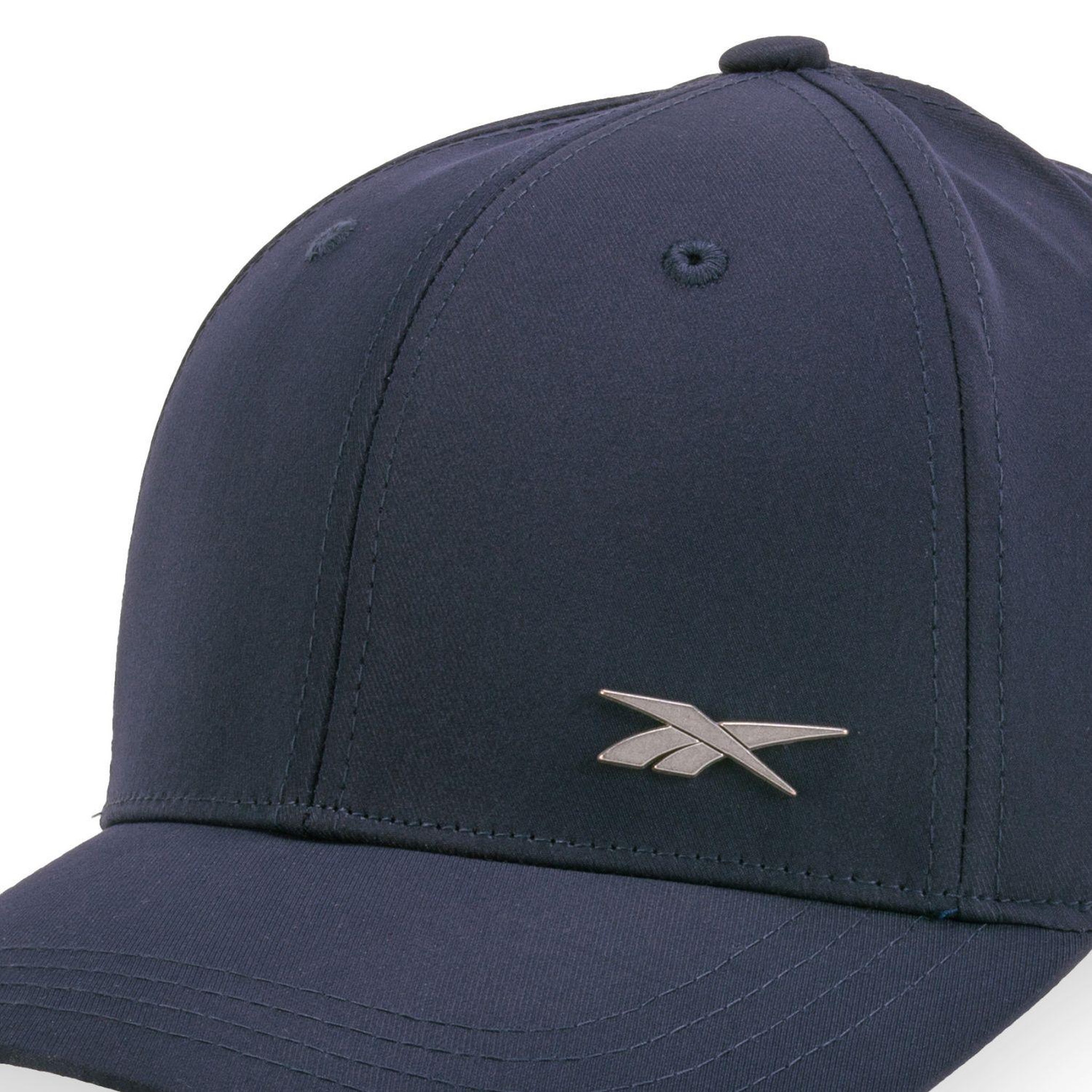 Voir la diapositive 3 : Reebok Casquette baseball en polyester avec écusson argenté Badge Cap
