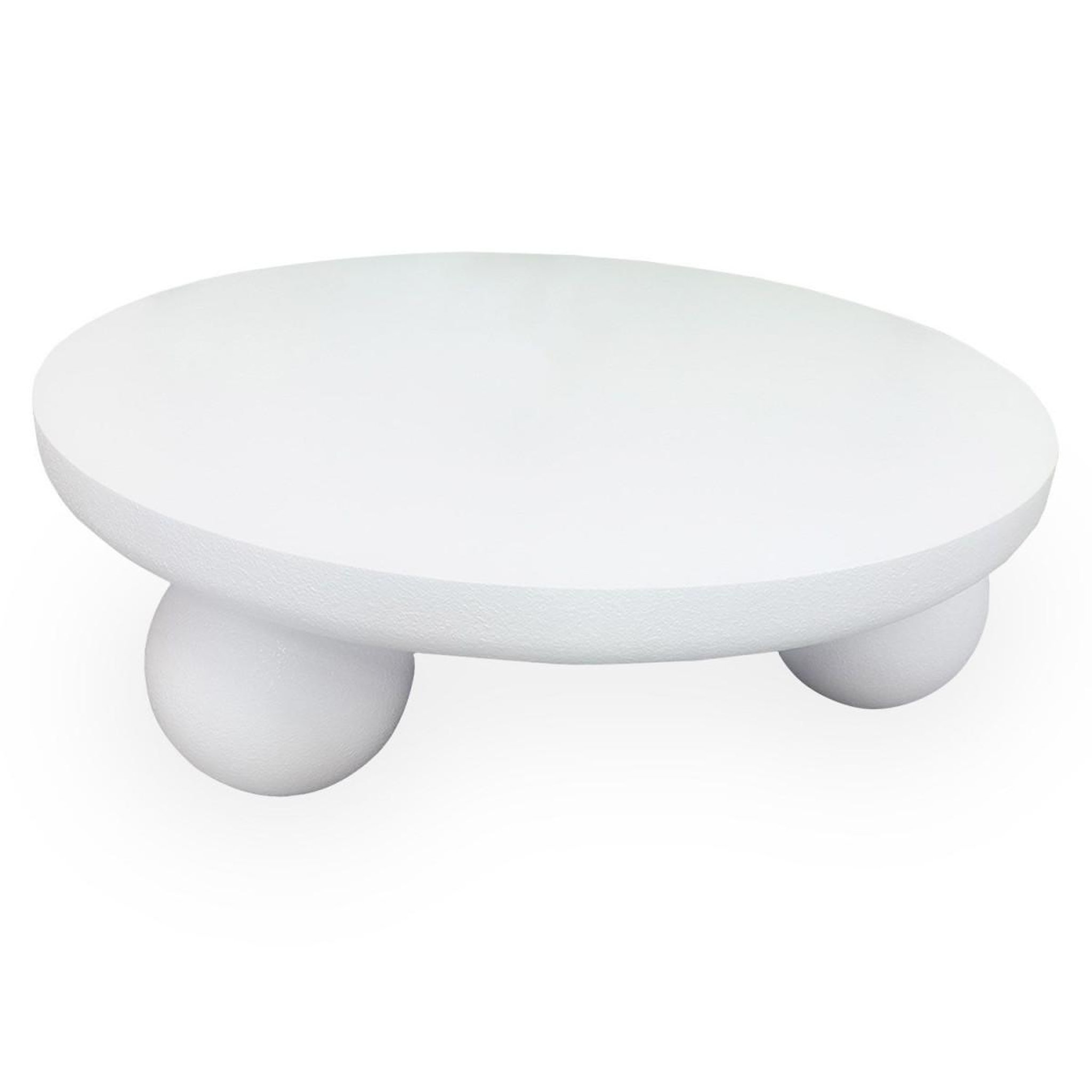Voir la diapositive 2 : Paris Prix Table basse design  romy  100cm blanc