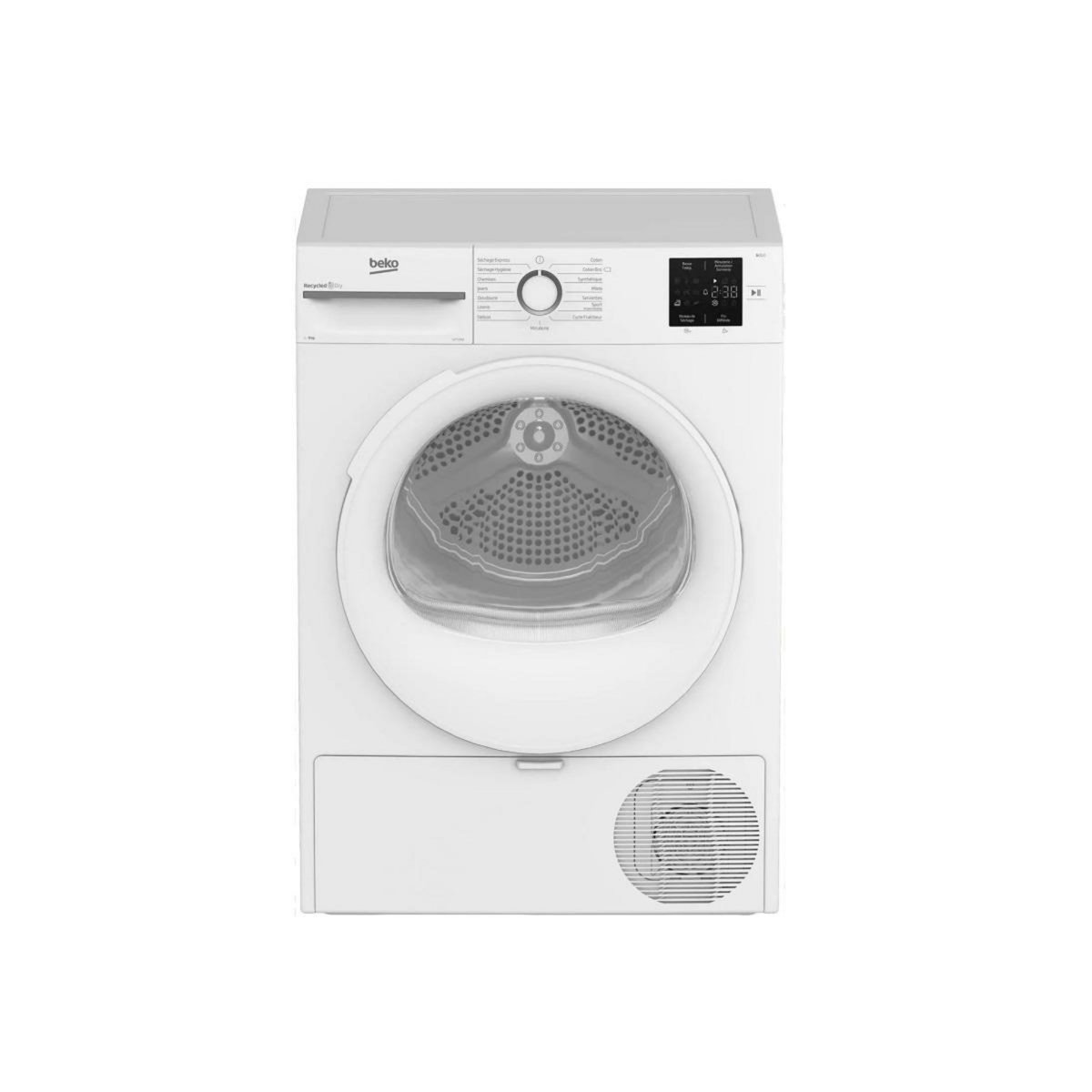 Beko Sèche-linge pompe à chaleur 60cm 9kg blanc - SLFT1912
