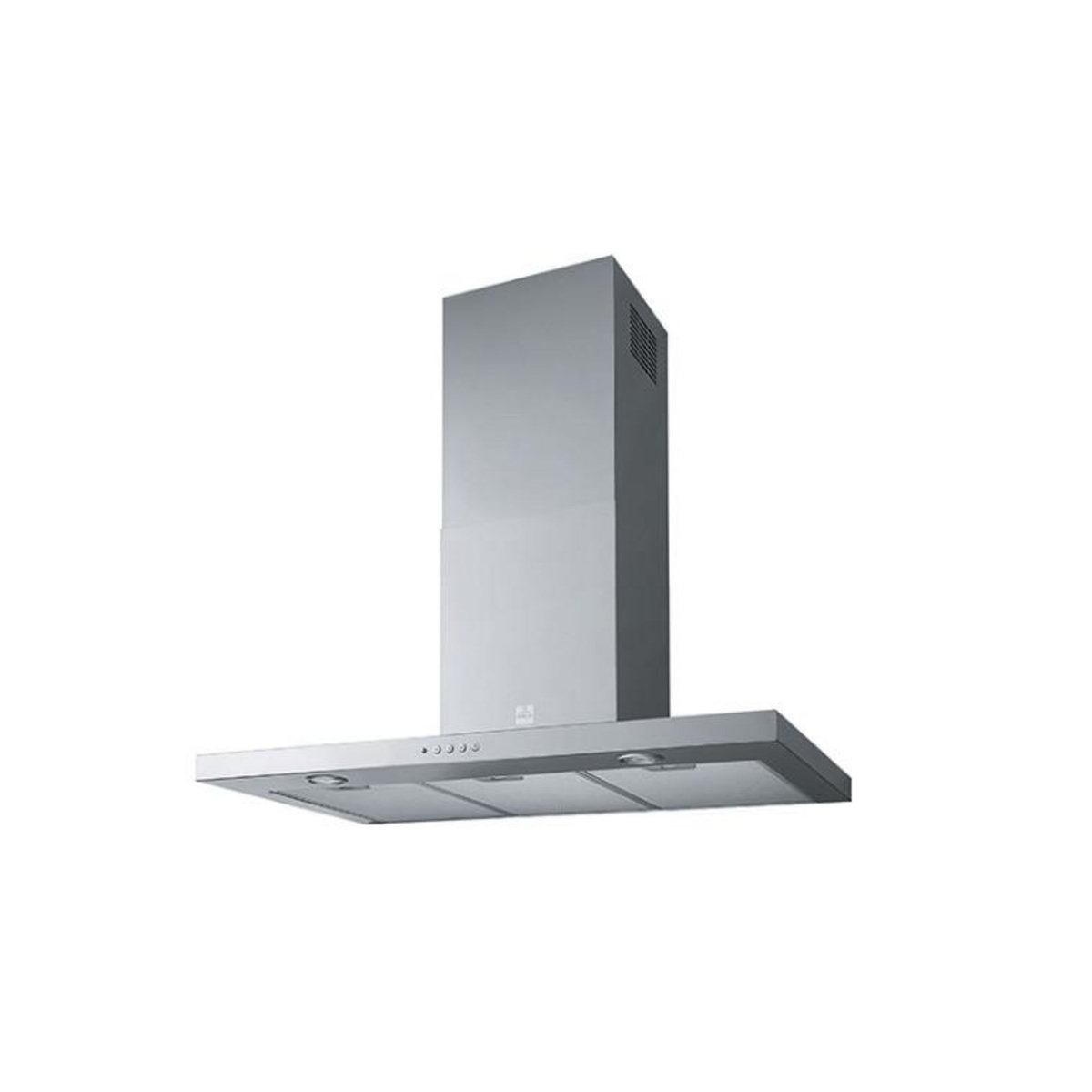 ROBLIN Hotte décorative murale 90cm 64db 741m3/h inox - 6510622