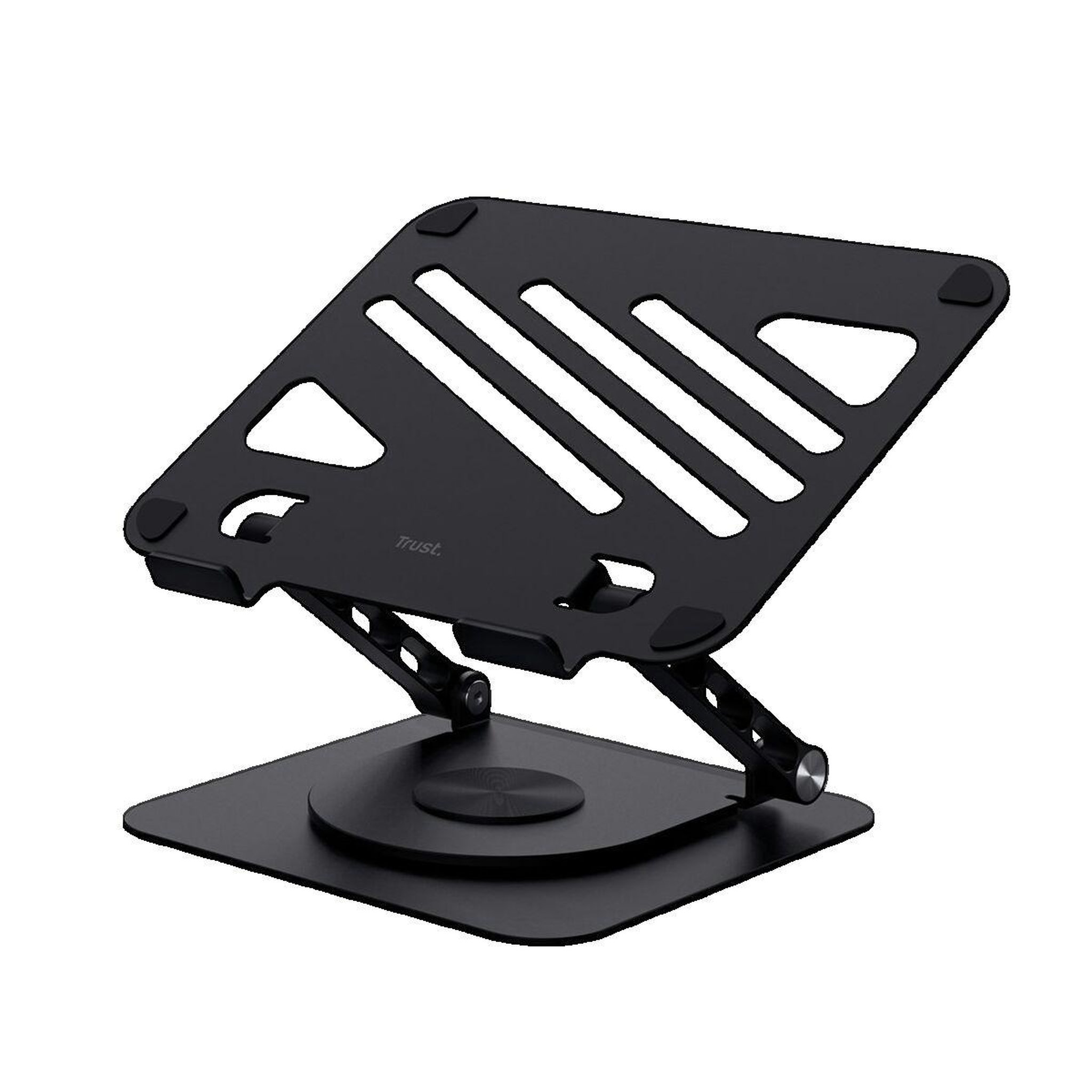 Trust Support pour ordinateur portable Trust Zeff - métal - jusqu'à 16  - noir