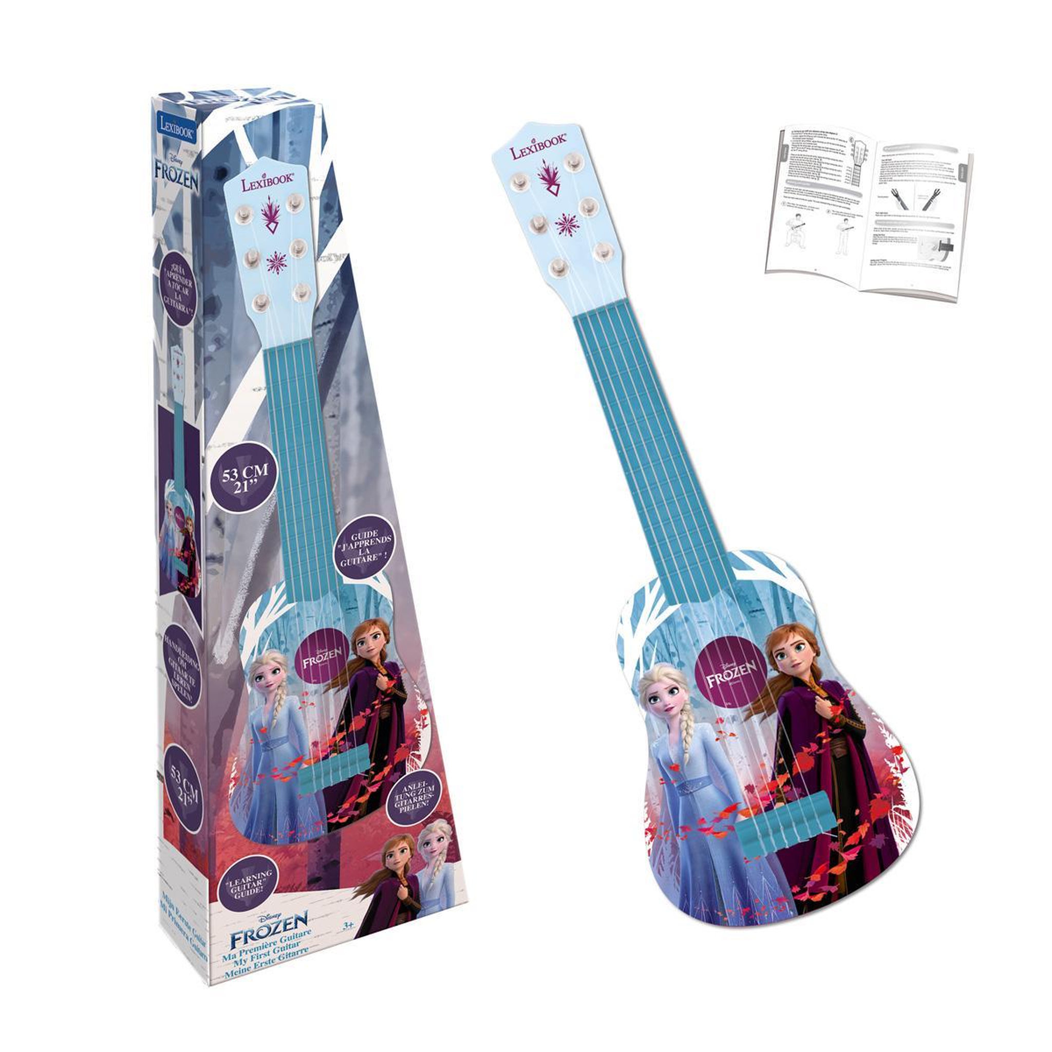 Voir la diapositive 4 : Lexibook Ma Première Guitare Reine des Neiges