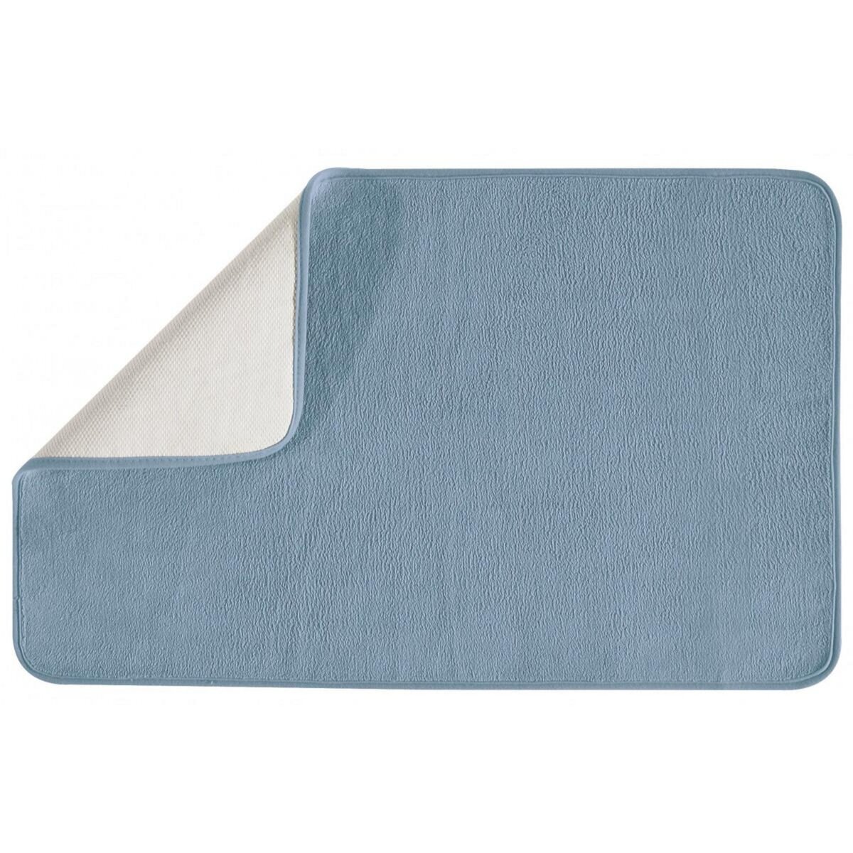 GUY LEVASSEUR Tapis de bain uni en polyester 50x80cm