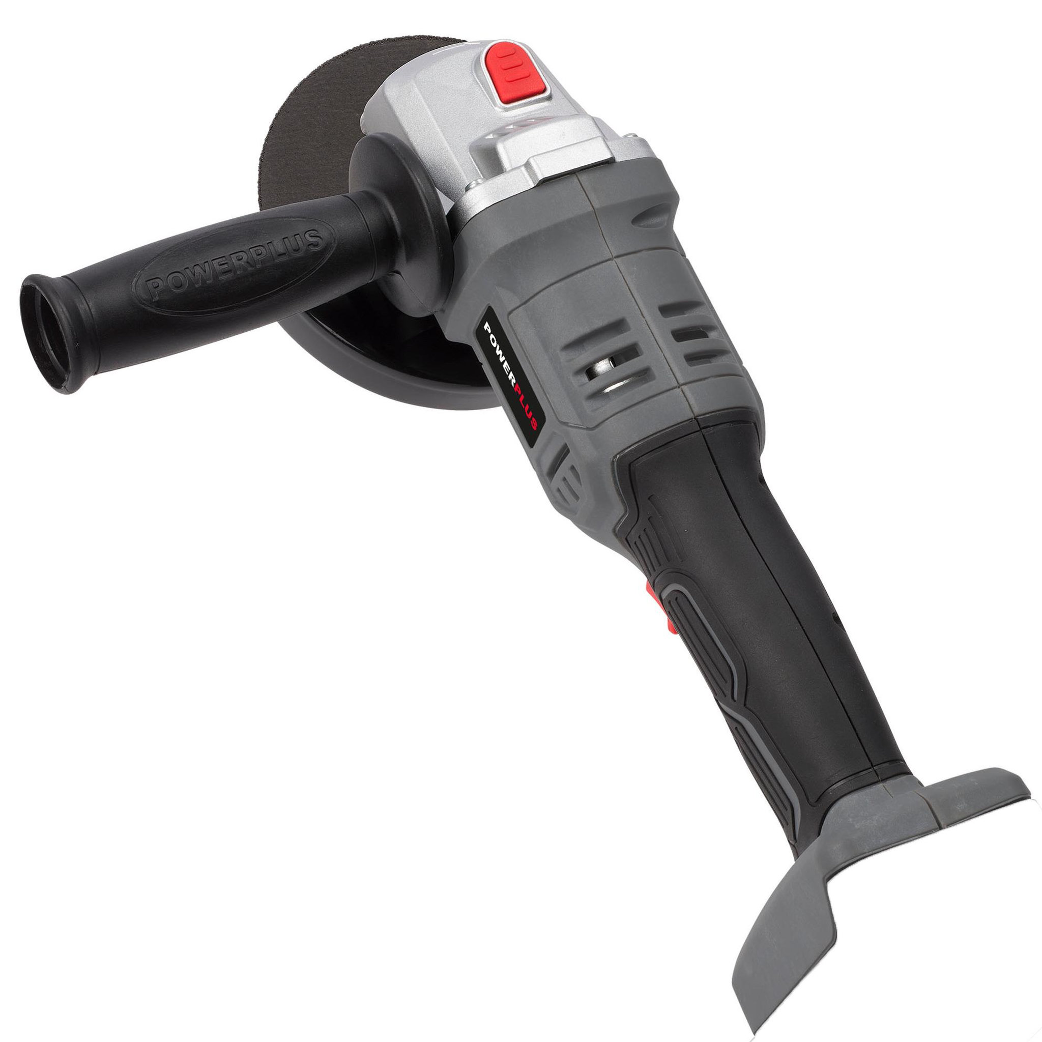 Voir la diapositive 2 : POWERPLUS Meuleuse 115 mm 18v  sans batterie