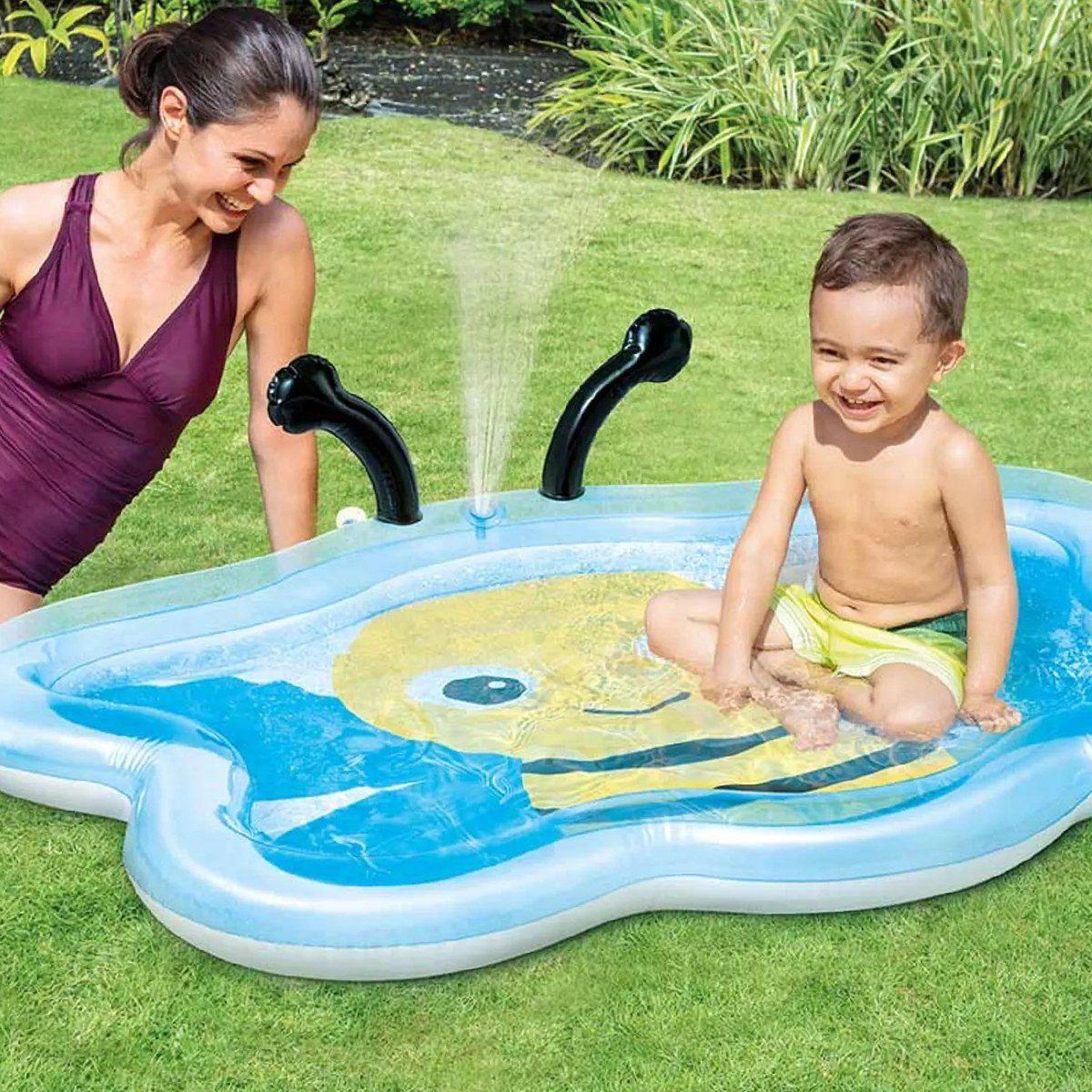 Voir la diapositive 3 : INTEX Piscine gonflable Abeille avec fontaine intégrée - Intex