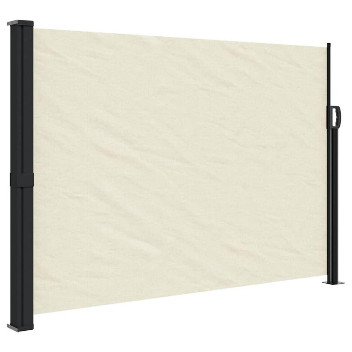 VIDAXL Auvent lateral retractable creme 140x600 cm