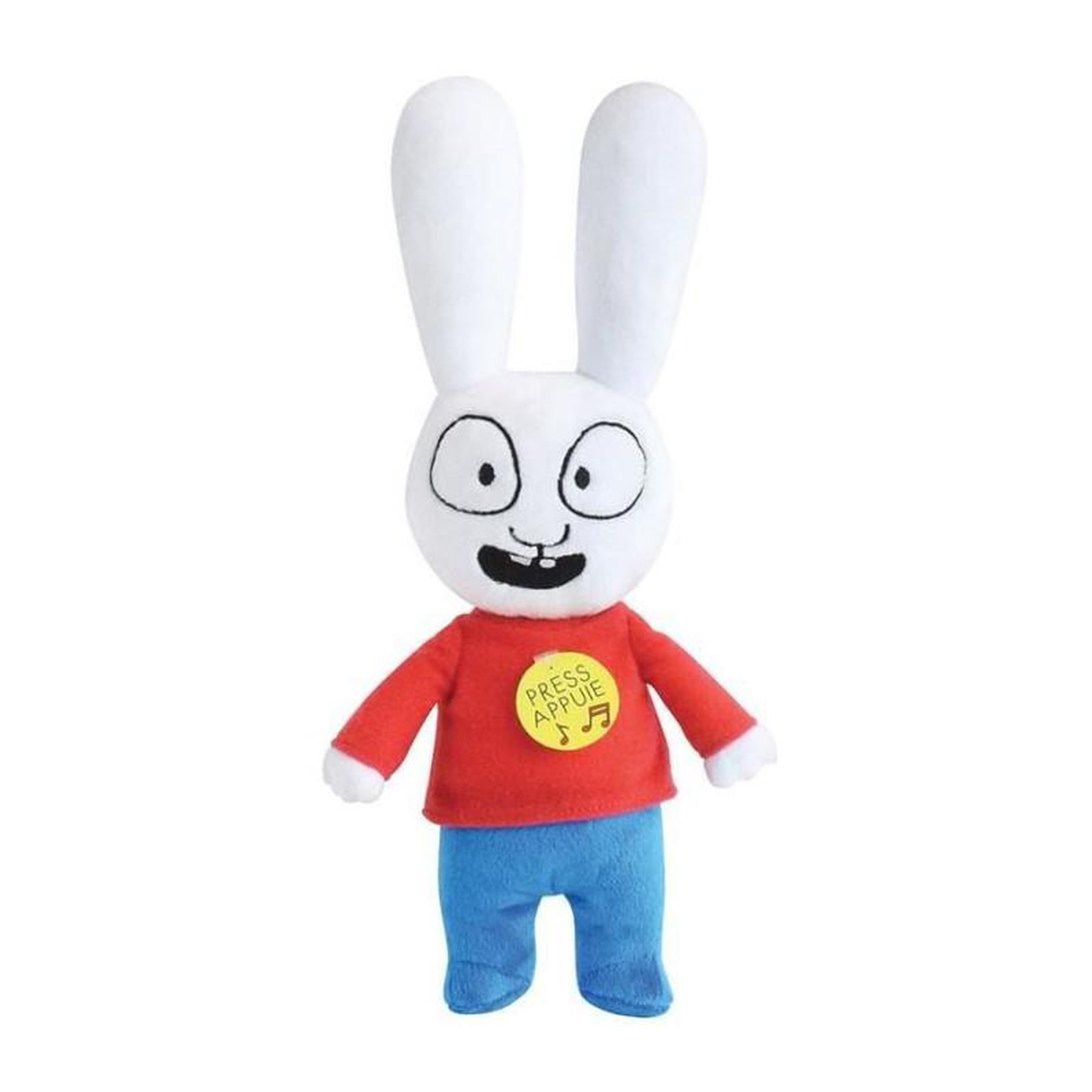 Voir la diapositive 3 : JEMINI JEMINI Simon peluche +/- 30 cm musicale generique ca ca cest Simon caca boudin