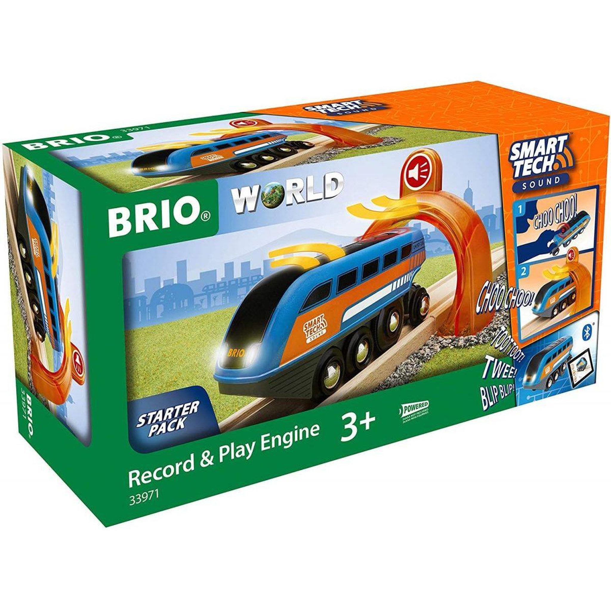 Voir la diapositive 2 : Brio 33971 locomotive a enregistreur vocal smart tech