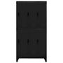 Voir la diapositive 2 : VIDAXL Armoire a casiers Noir 90x45x180 cm Acier