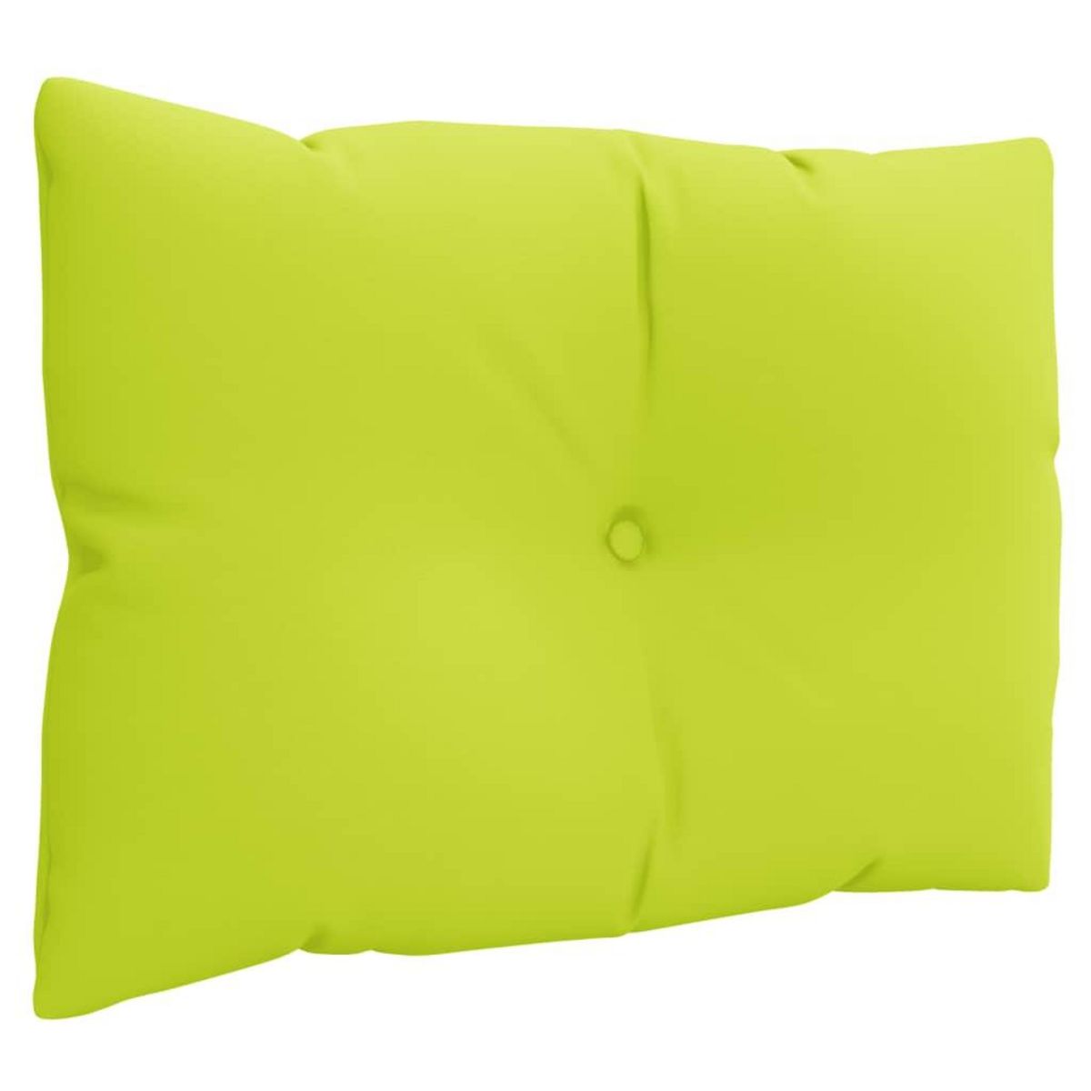 VIDAXL Coussins de palette lot de 3 vert vif tissu