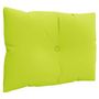 Voir la diapositive 4 : VIDAXL Coussins de palette lot de 3 vert vif tissu