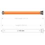 Voir la diapositive 6 : VIDAXL Moteurs tubulaires 2 pcs 50 Nm
