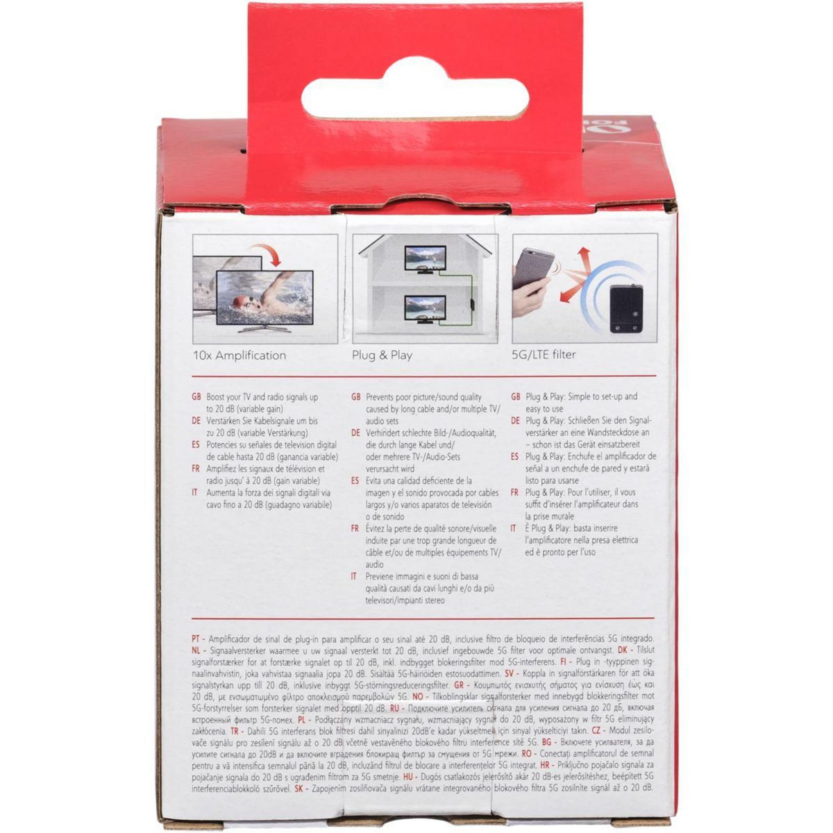 One For All Amplificateur TV 2 sorties - SV9620