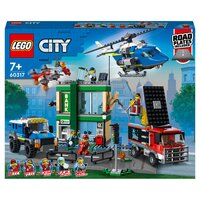 Lego 60319 city fire le sauvetage des pompiers et la course-poursuite de la  police voiture camion et moto pour enfants +5 ans - La Poste