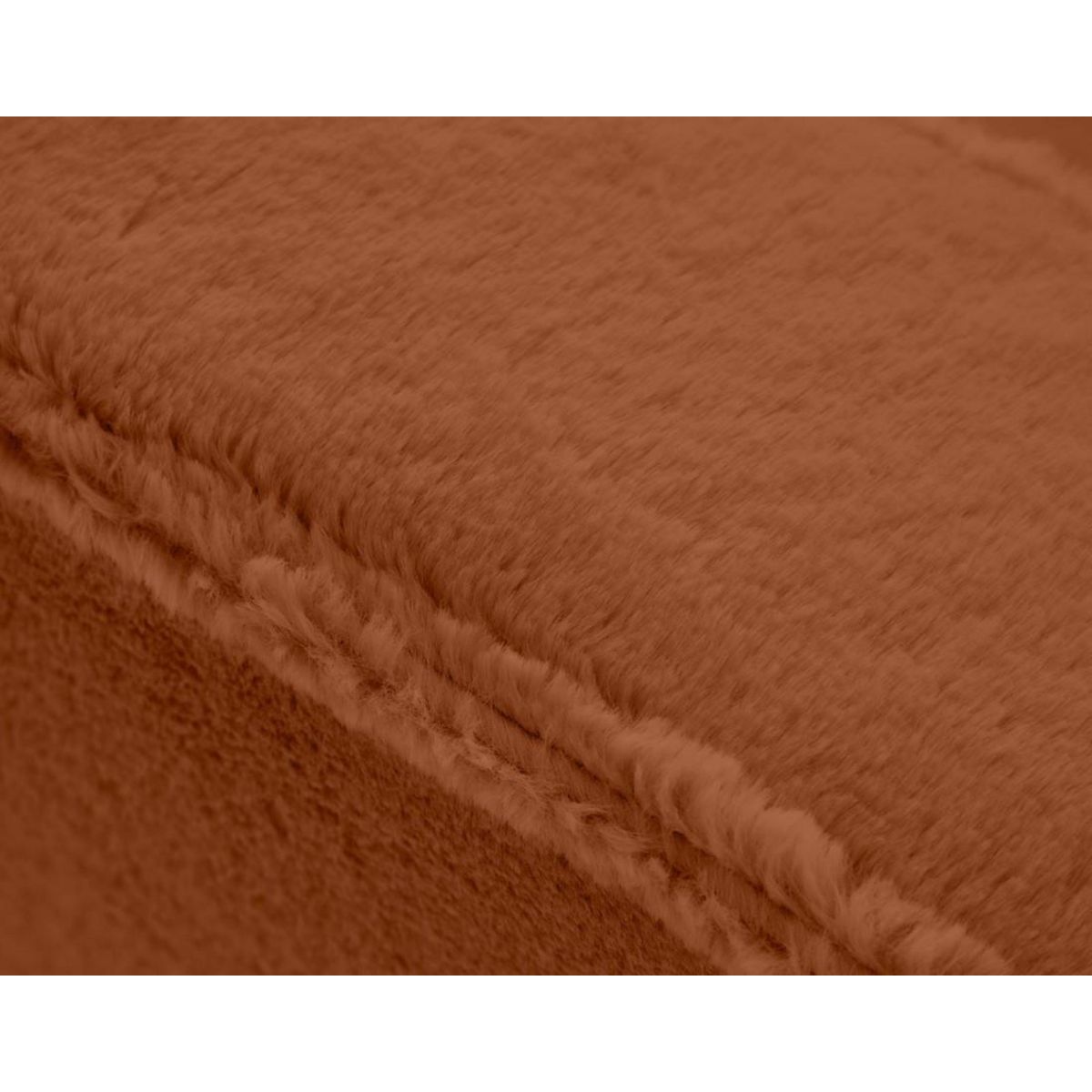 LISA DESIGN Jake - canapé panoramique d'angle gauche 7 places convertible avec coffre en fausse fourrure