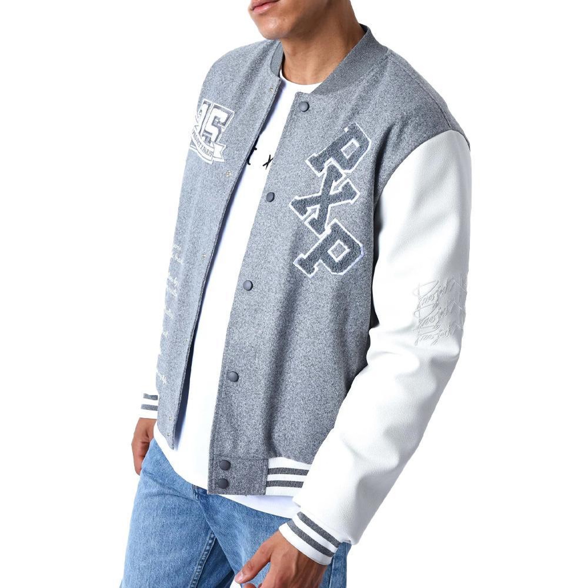 Voir la diapositive 2 : Project X Veste blanche/gris homme project x paris 2230109