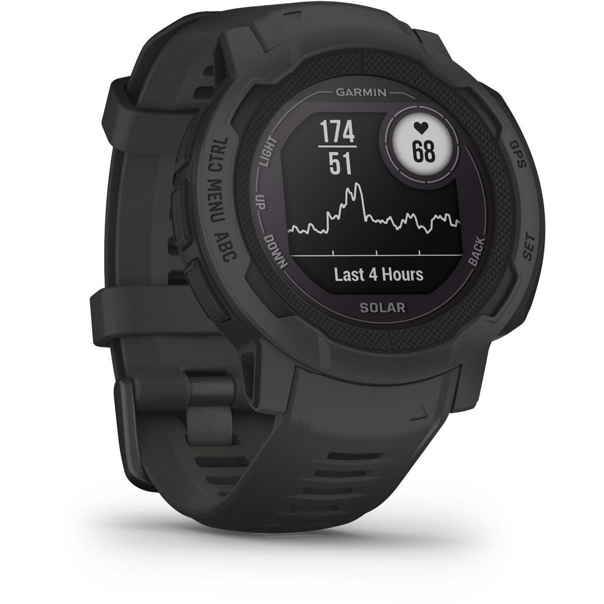 GARMIN Montre sport Instinct 2 Solar Graphite