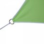 CONCEPT USINE Voile d'ombrage triangulaire verte 3,6 m