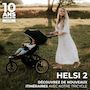 Voir la diapositive 2 : KINDERKRAFT Poussette tout terrain helsi 2 pratique confortabl