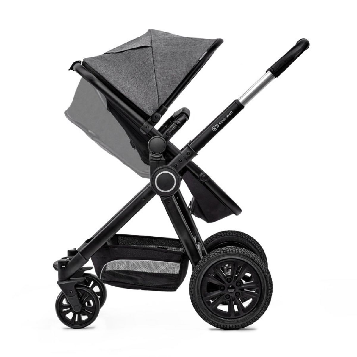 KINDERKRAFT Poussette 3 en 1 compacte Veo