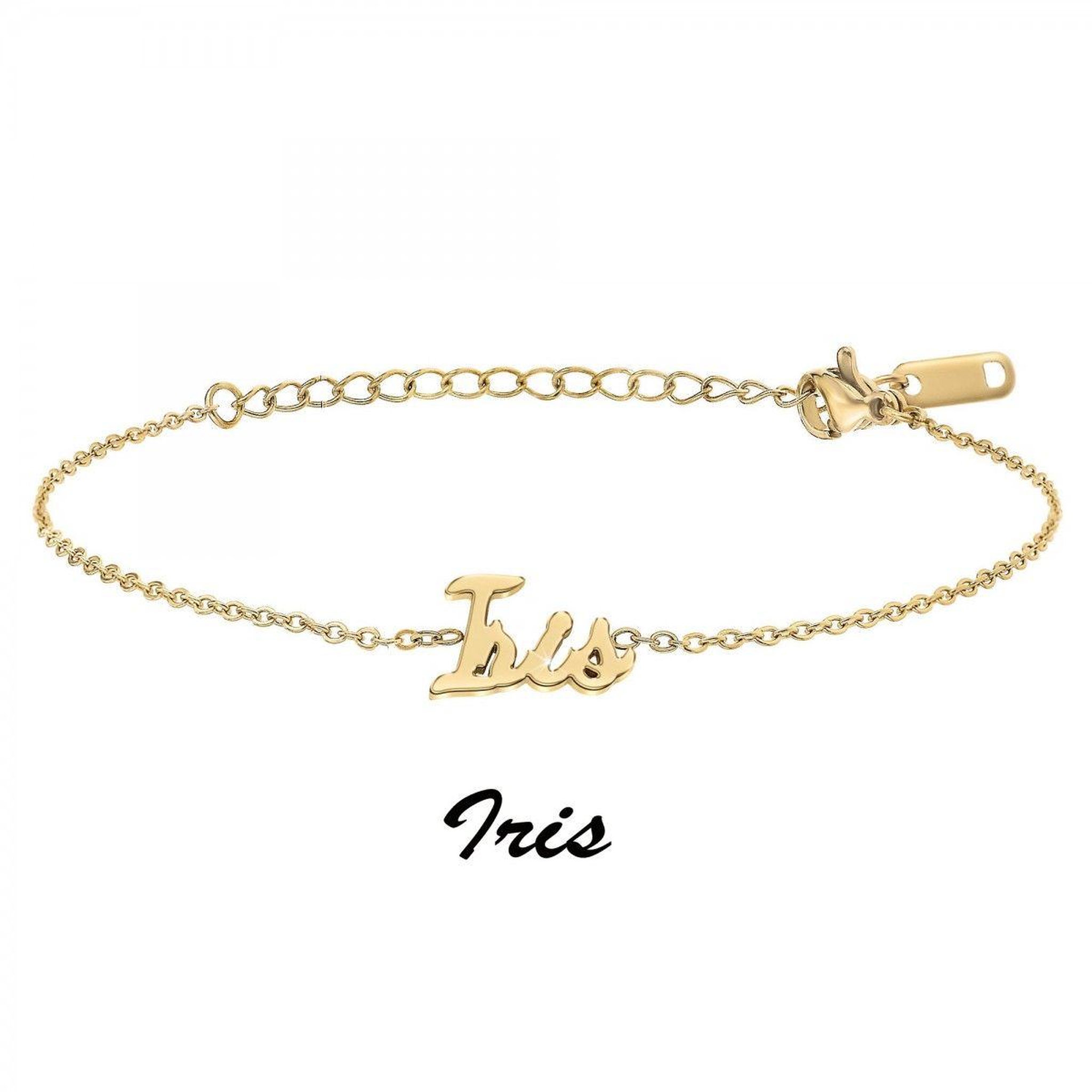 Voir la diapositive 3 : SC CRYSTAL Iris - Bracelet prénom