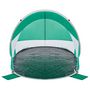 Voir la diapositive 5 : VIDAXL Tente de plage vert d'eau escamotable impermeable
