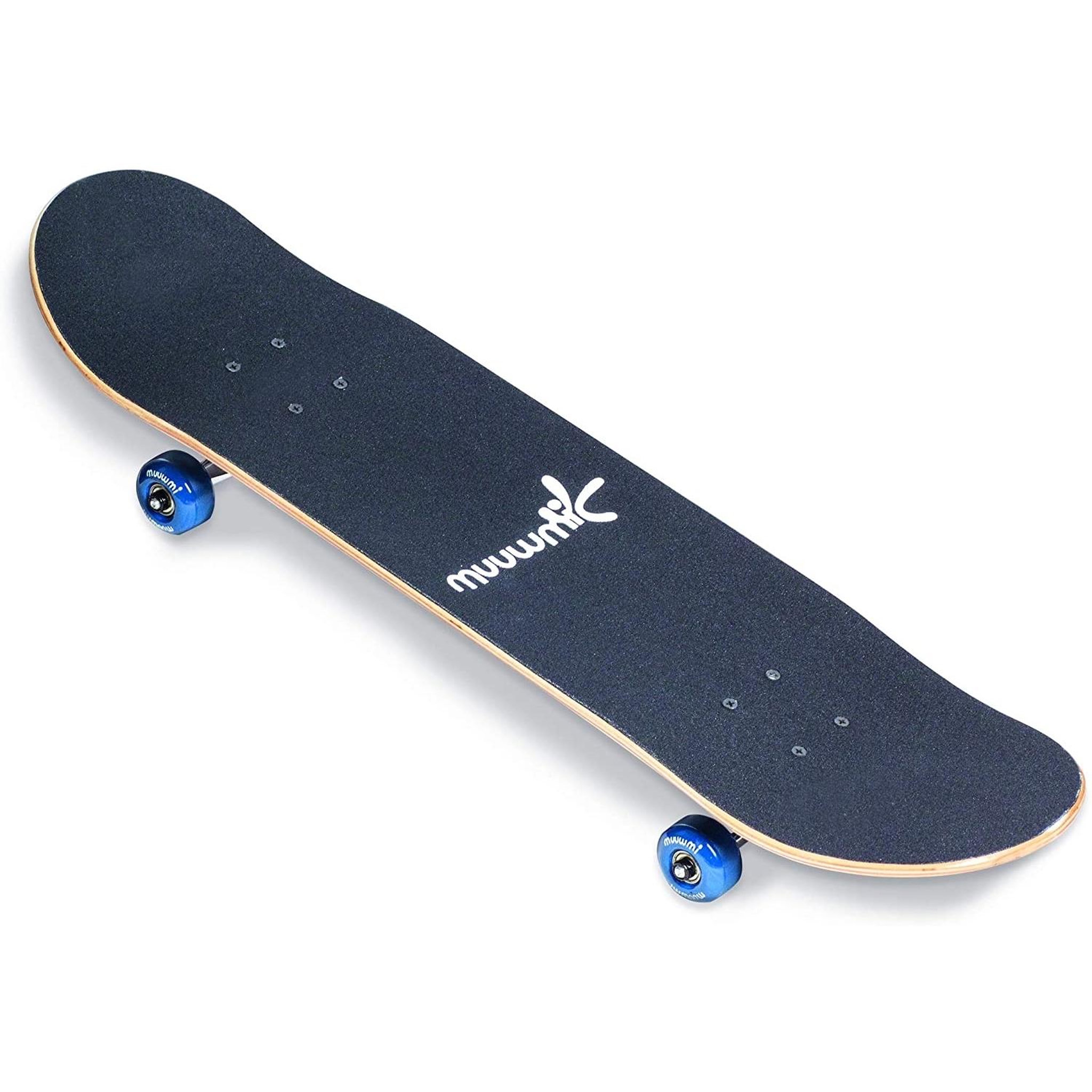 MUUWMI Skateboard ABEC 5 Wave avec sac à dos