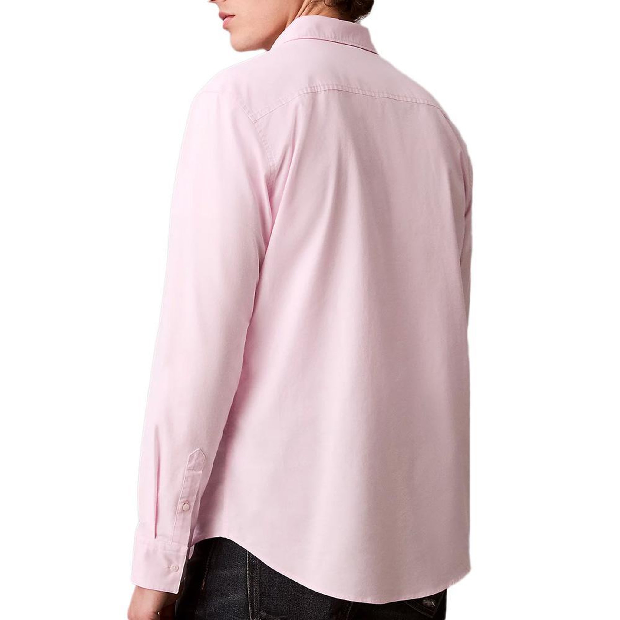 Voir la diapositive 2 : CALVIN KLEIN JEANS Chemise Rose Homme Calvin Klein Jeans Oxfords