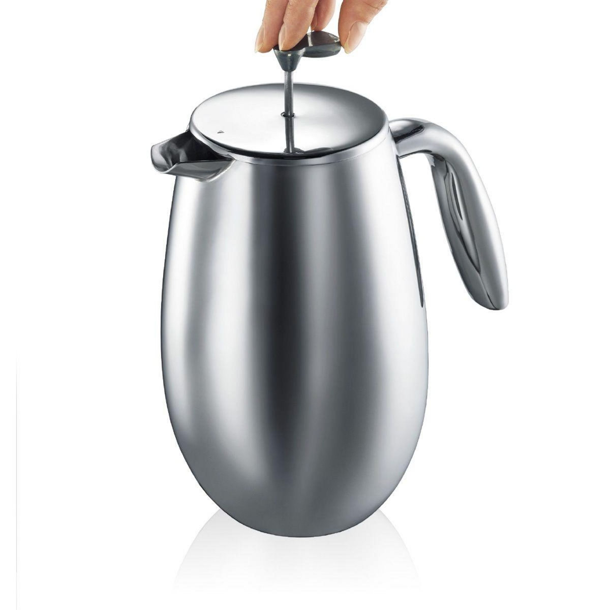 Bodum Cafetière à piston 8 tasses 1l inox - 1308-16