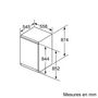 Voir la diapositive 6 : BOSCH Congélateur intégrable à pantographe 97l - giv21afe0