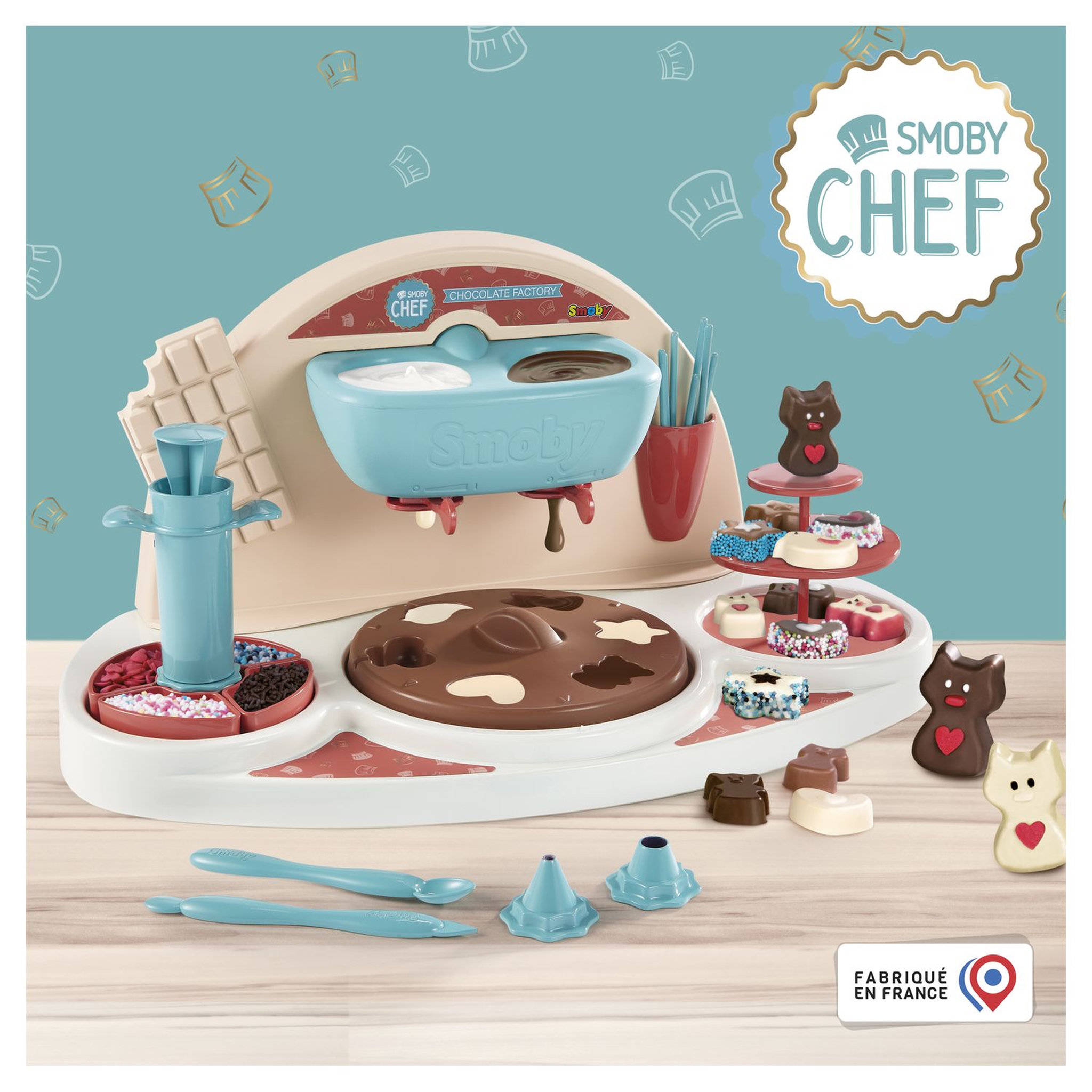 Voir la diapositive 4 : SMOBY CHEF CHOCOLATE FACTORY