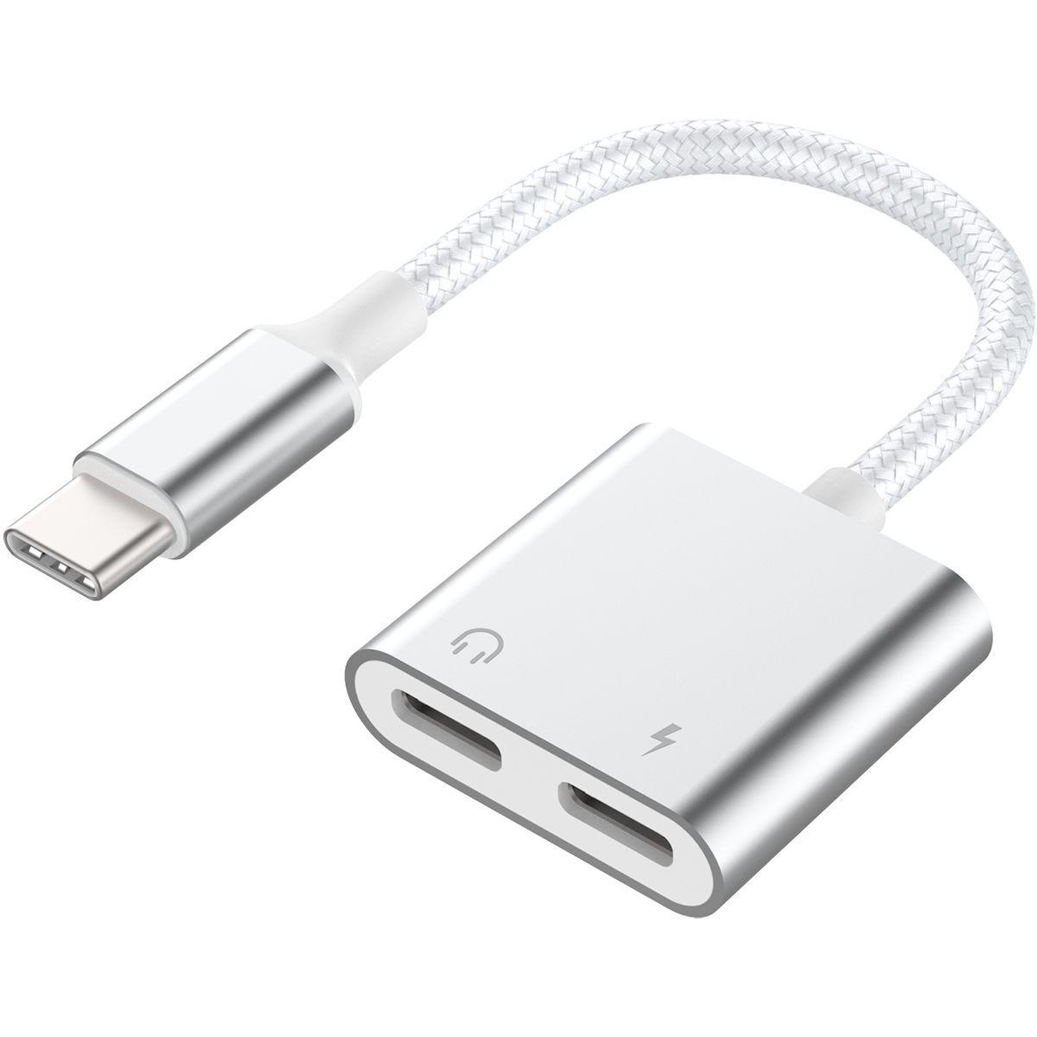 FORCE POWER Adaptateur usb c usb-c/usb c+c 100w renforcé