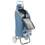 Voir la diapositive 4 : Entre temps Chariot de marché isotherme 2 roues - Bleu