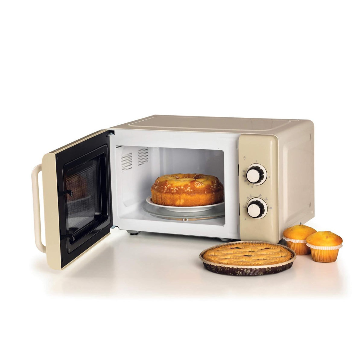 ARIETE Ariete Vintage Line 3960/03 Beige Micro-onde simple Comptoir 20 L 800 W