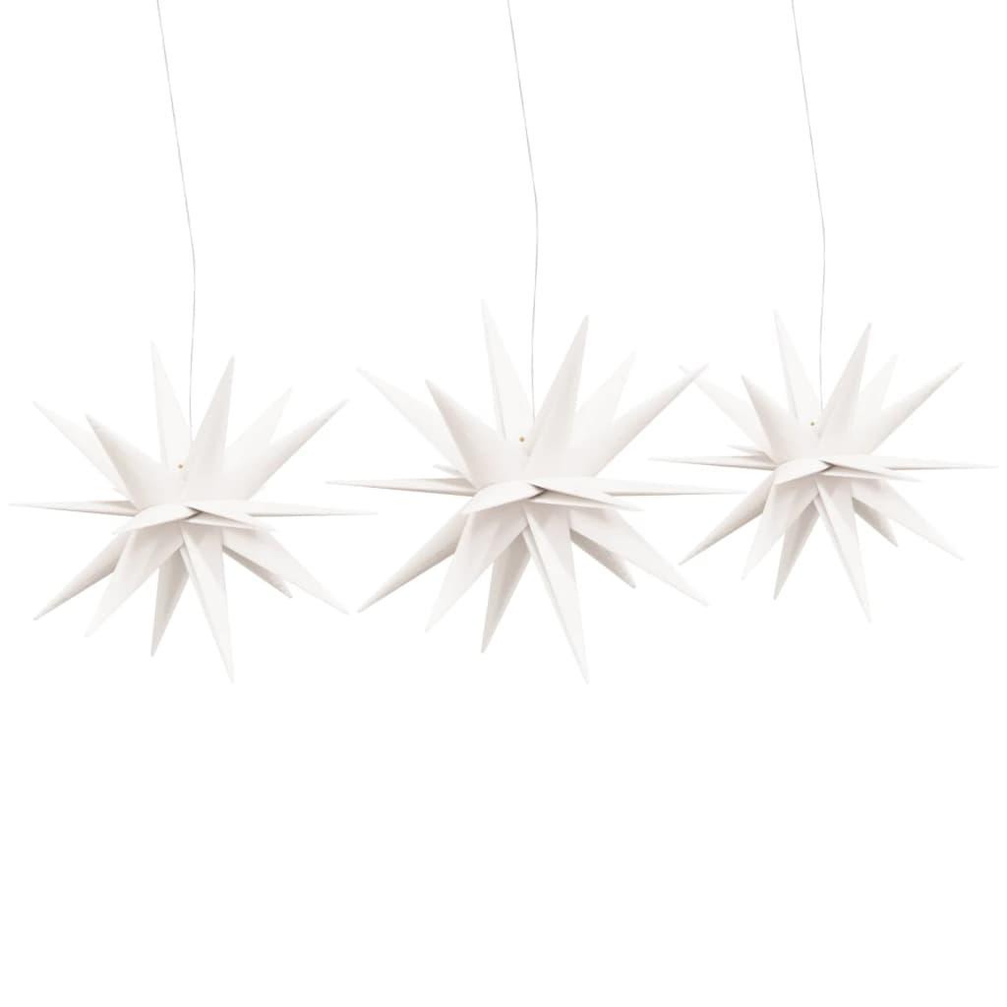 Voir la diapositive 4 : VIDAXL Lumieres de Noël avec LED 3 pcs pliable blanc