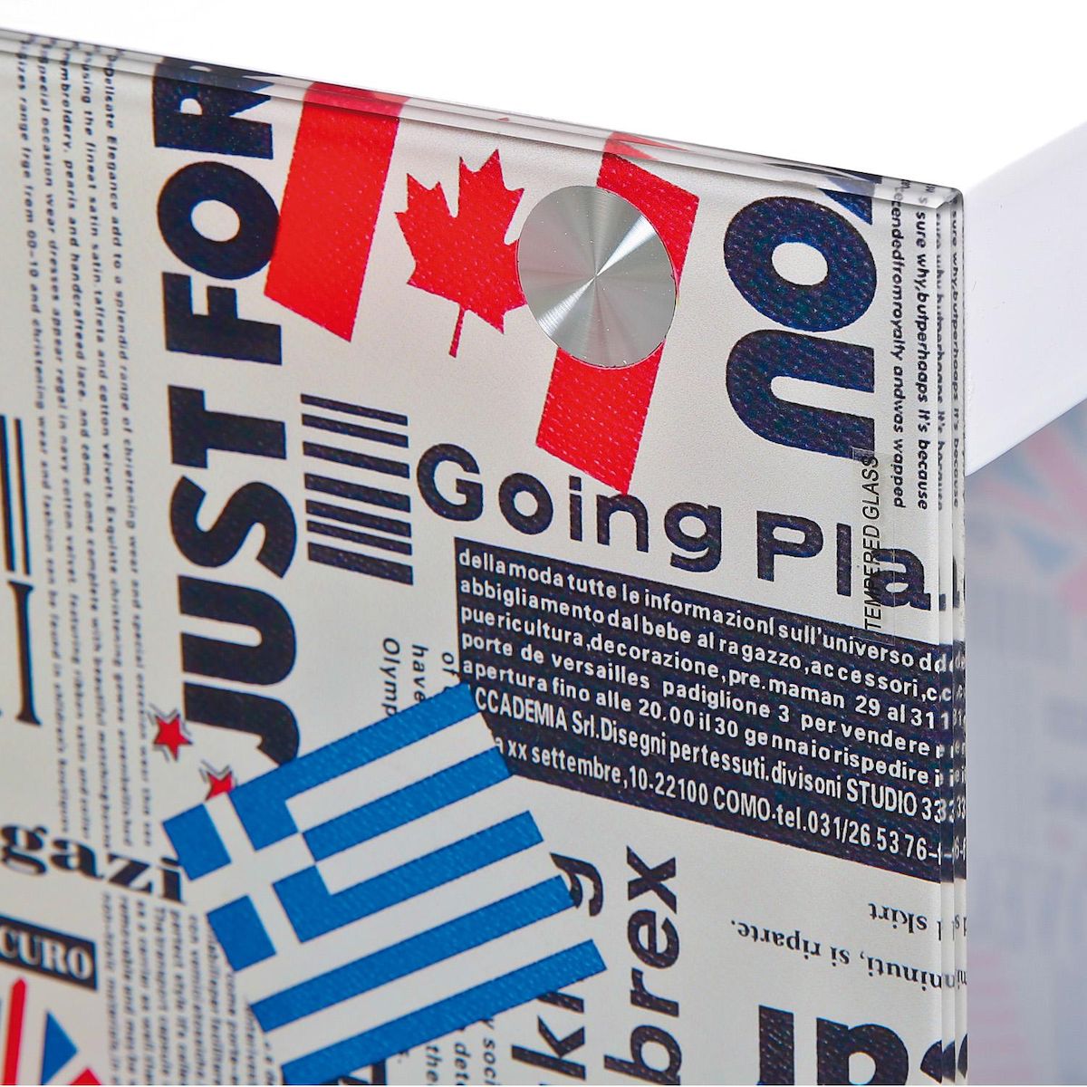 INTERLINK Table d'appoint FLAGCUBE