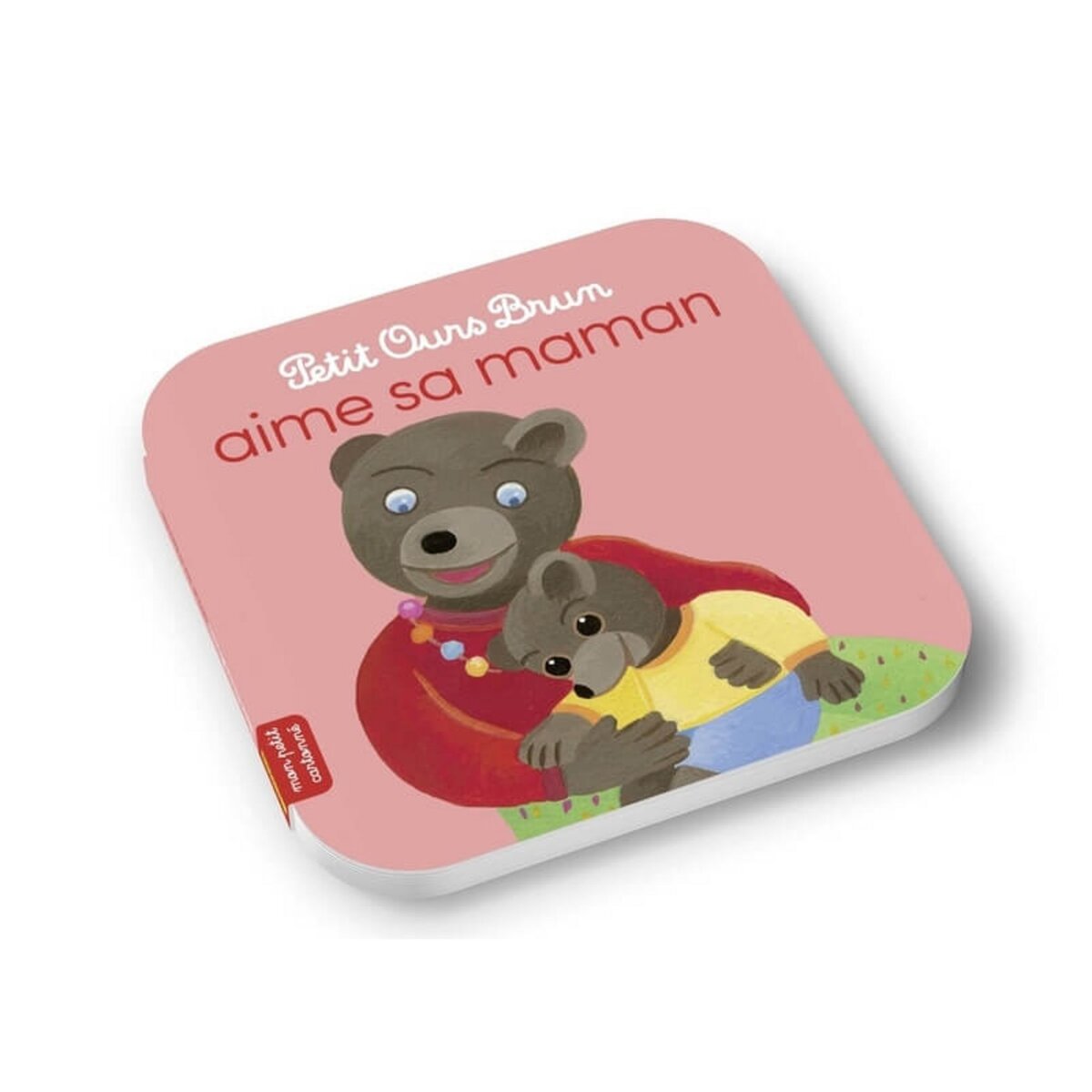 Peluche petit sale ours brun auchan