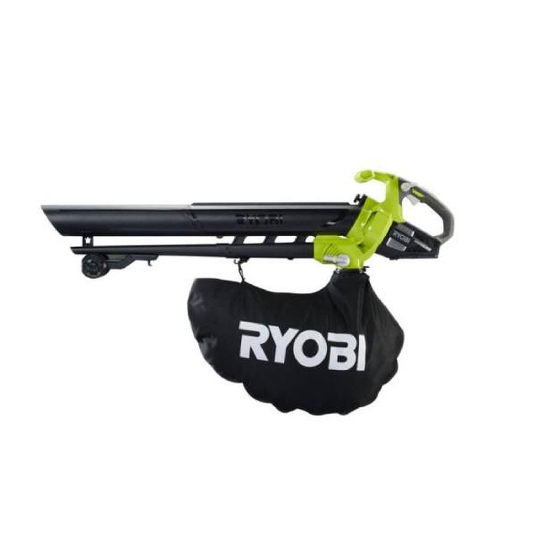 Voir la diapositive 2 : Ryobi Souffleur aspiro-broyeur 2-en-1 - RYOBI - Brushless - 201 km/h - 6 m³/min