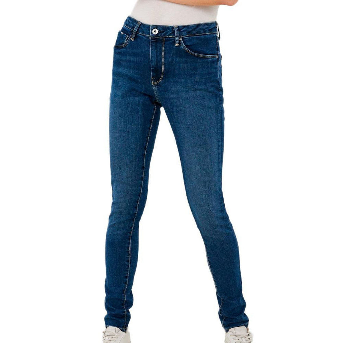 Pepe Jeans Jean Skinny Bleu Femme Pepe jeans Regent