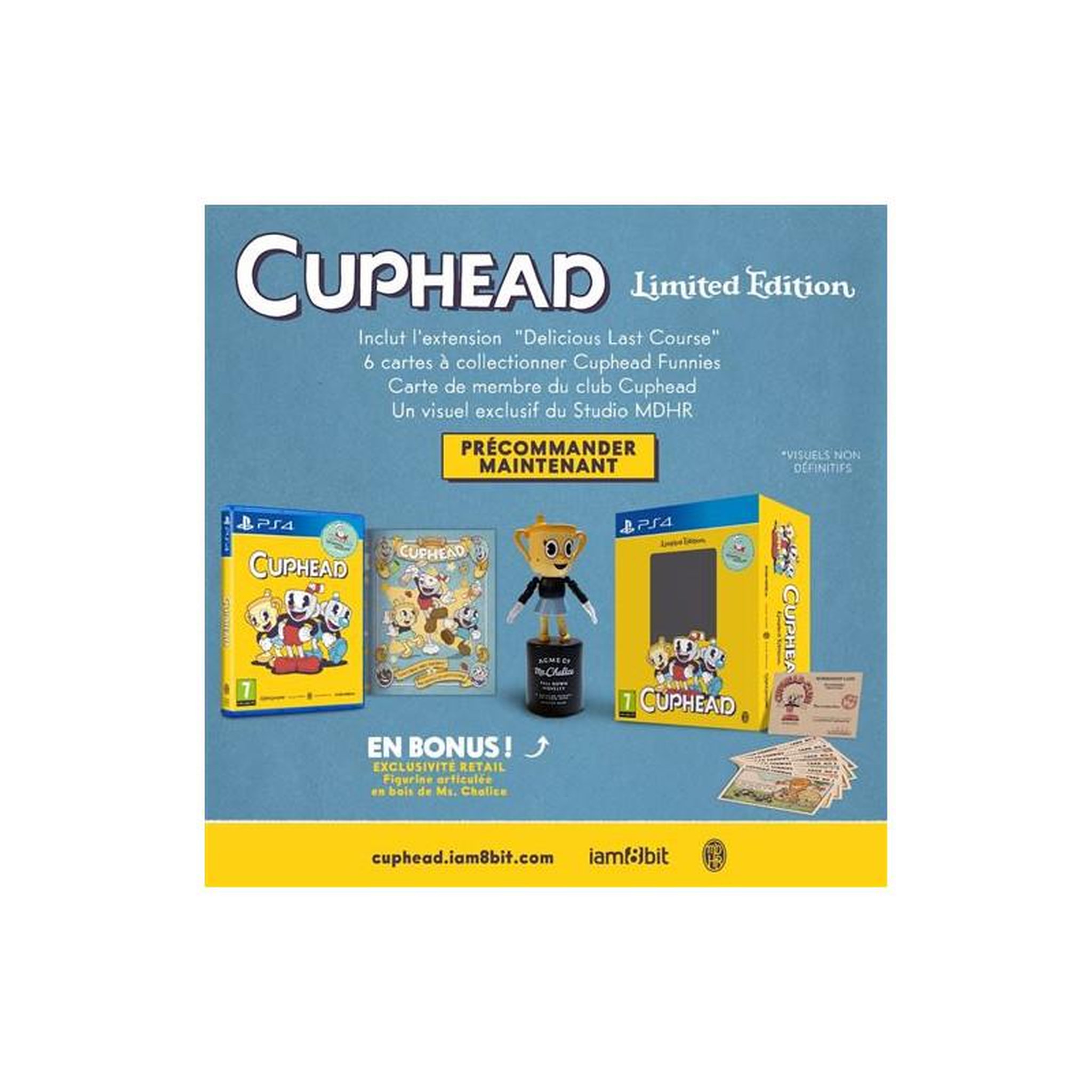 MICROIDS Cuphead Limited Edition PS4