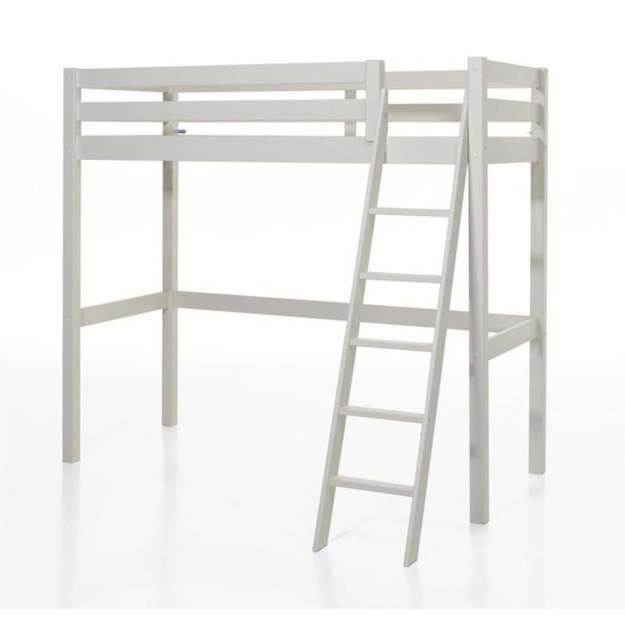 Voir la diapositive 3 : Paris Prix Pack - Lit Mezzanine, Commode & Fauteuil-Lit  Pino II  Blanc