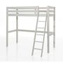 Voir la diapositive 3 : Paris Prix Pack - Lit Mezzanine, Commode & Fauteuil-Lit  Pino II  Blanc