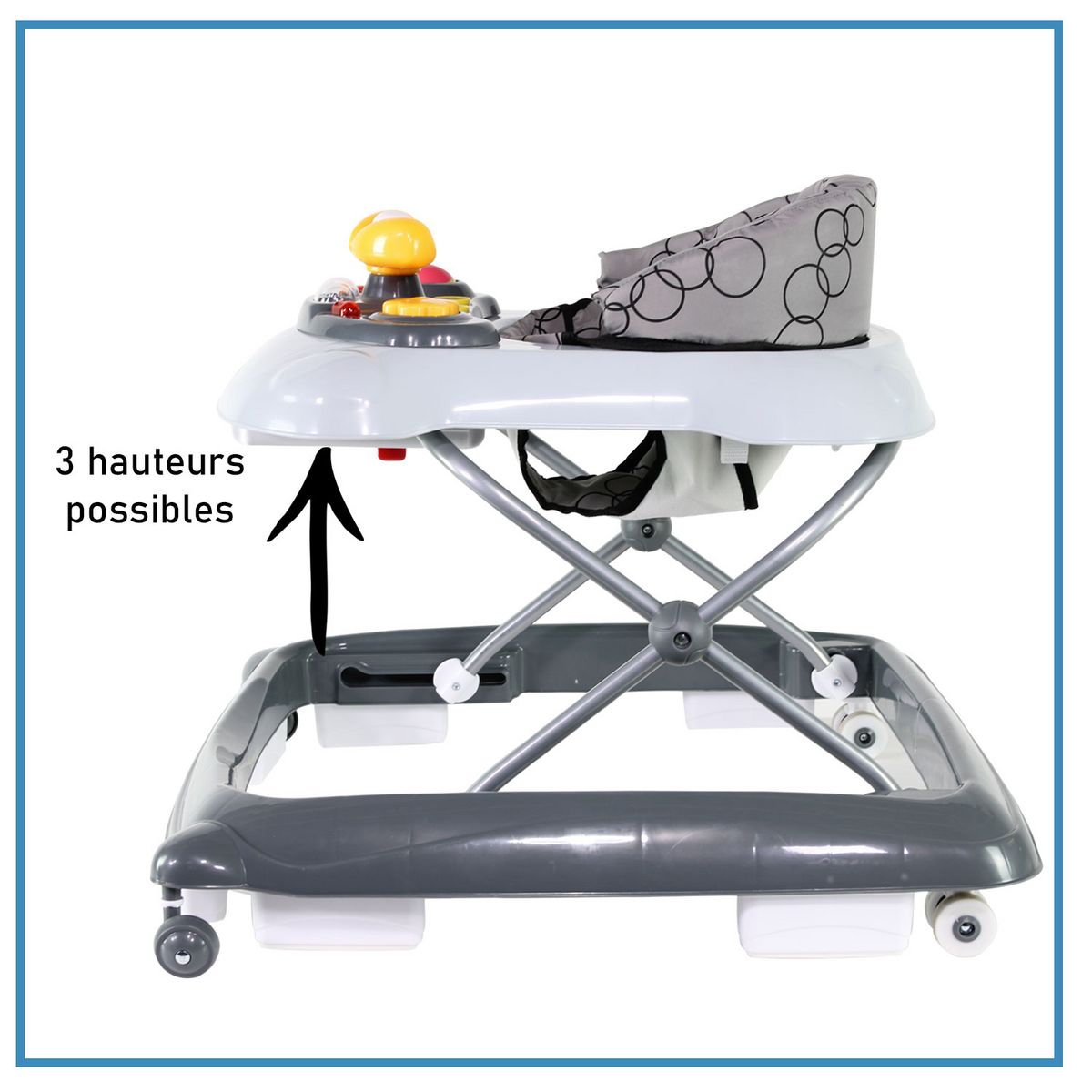 NANIA Trotteur BASILE pliable